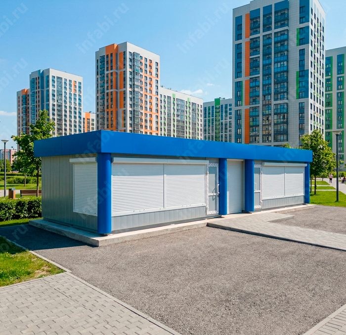 Модульный павильон 