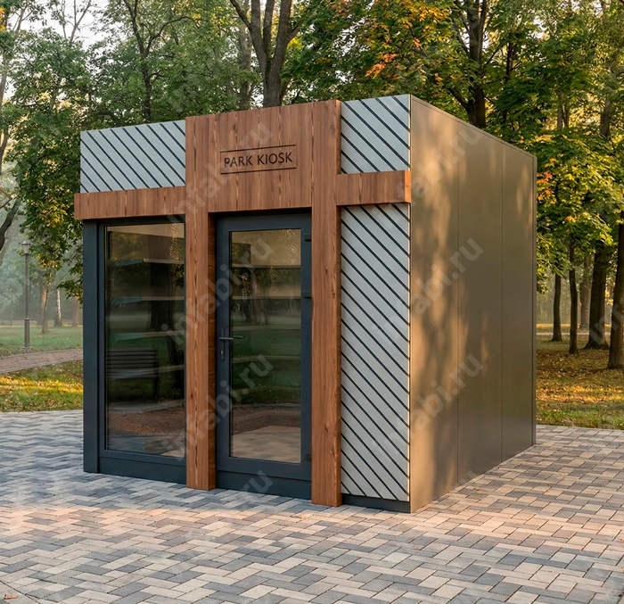 Модульный павильон Бытовая техника 3х4 м (тип 2)