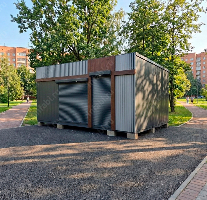 Модульный павильон Бытовая техника 6х4 м