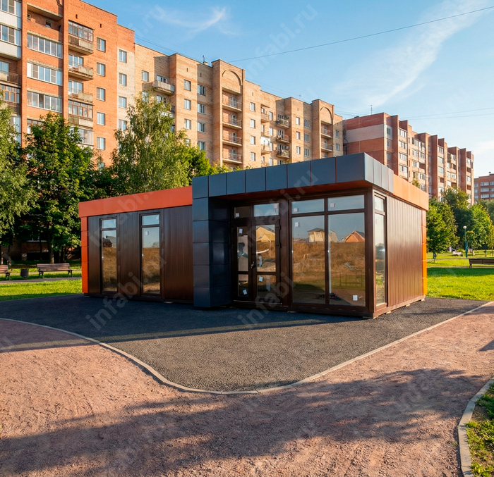 Модульный павильон 