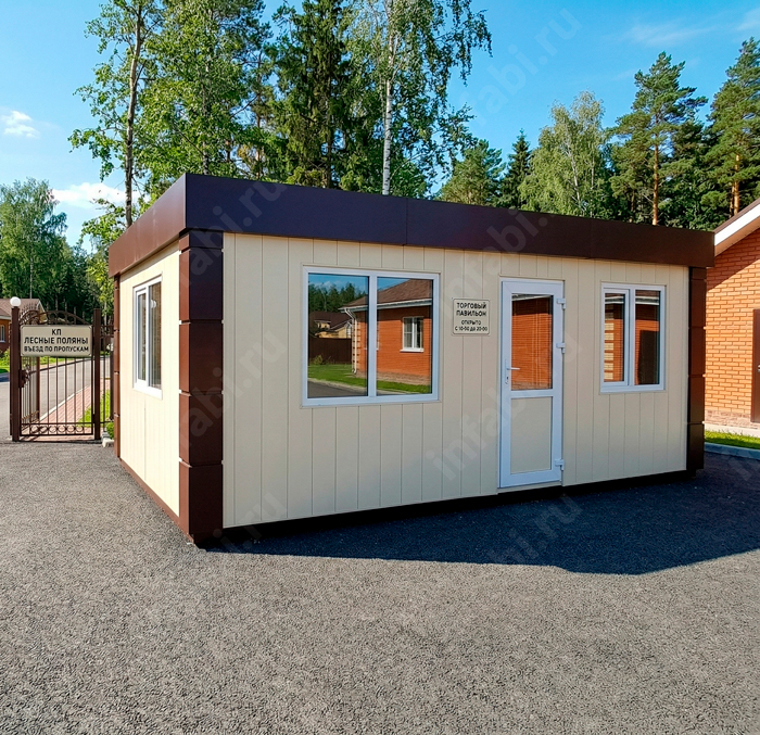 Модульный павильон 