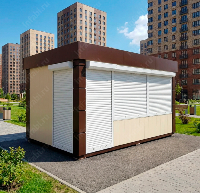 Модульный павильон 