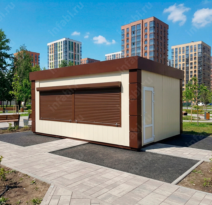 Модульный павильон 