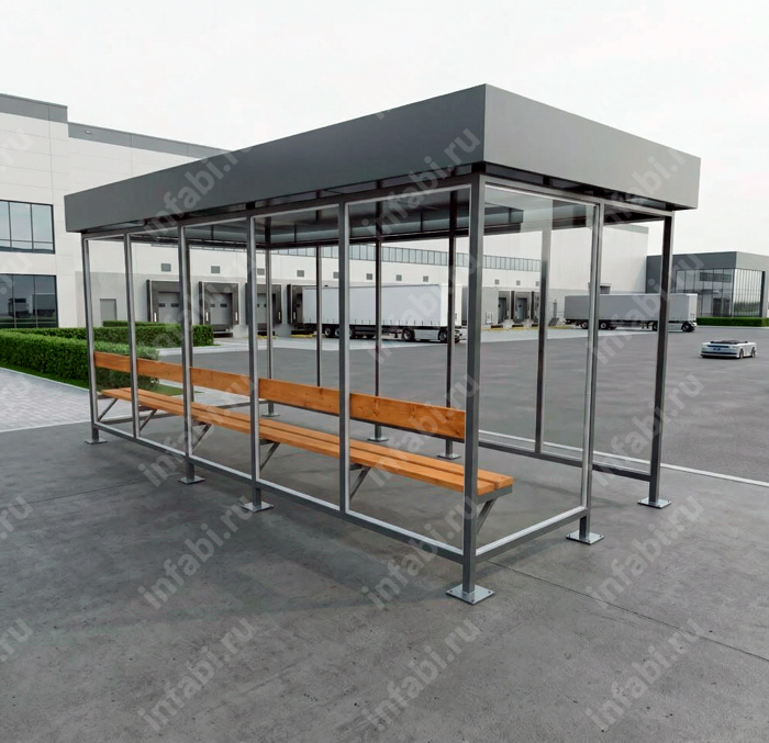 Павильон для курения КМ-10 (тип 3)