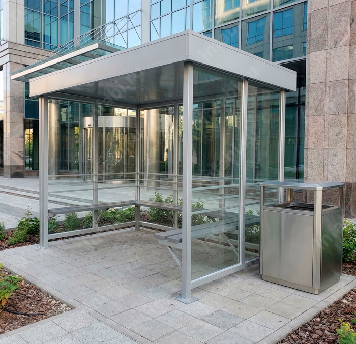 Павильон для курения КМ-10 (тип 2)