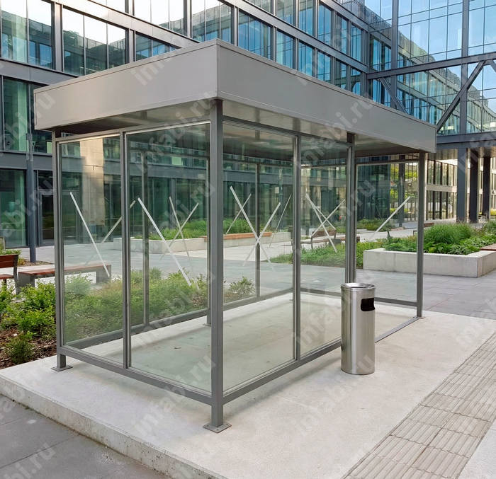 Павильон для курения КМ-10 (тип 3)