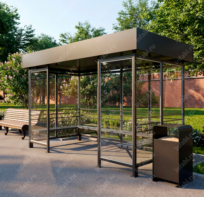 Павильон для курения КМ-10 (тип 7)