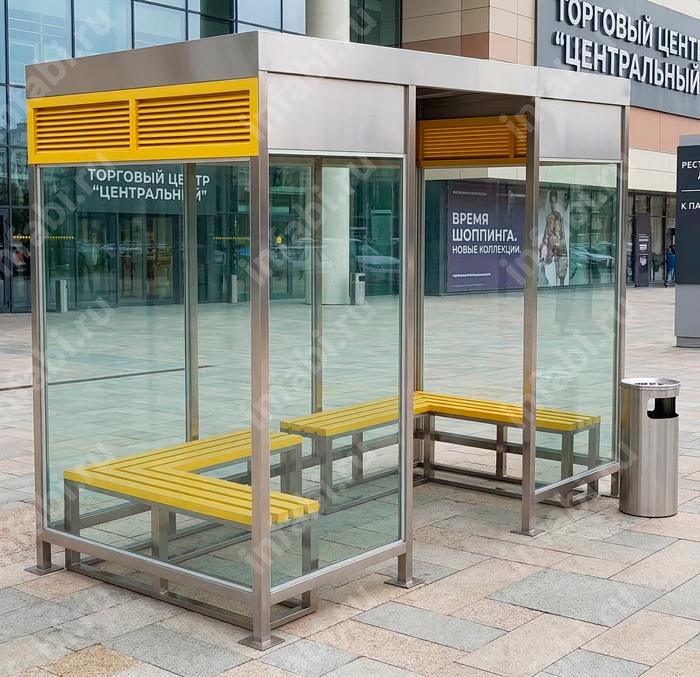 Павильон для курения КМ-10 (тип 8)