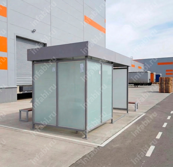 Павильон для курения КМ-13 (тип 3)