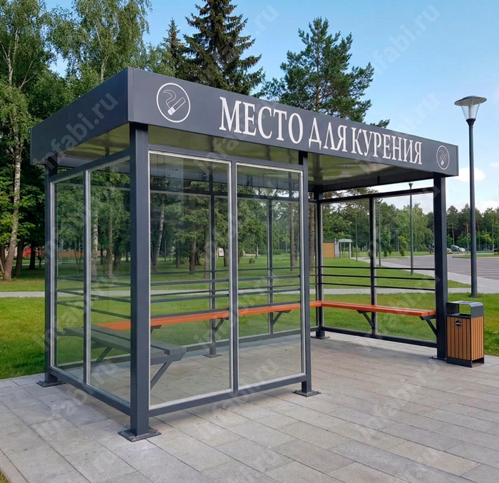 Павильон для курения КМ-5С (тип 2)