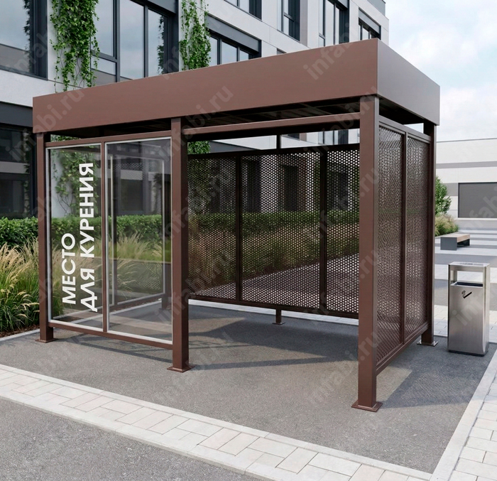 Павильон для курения КМП (тип 3)