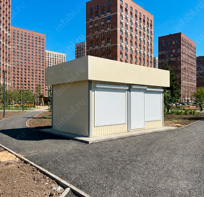 Модульный павильон 