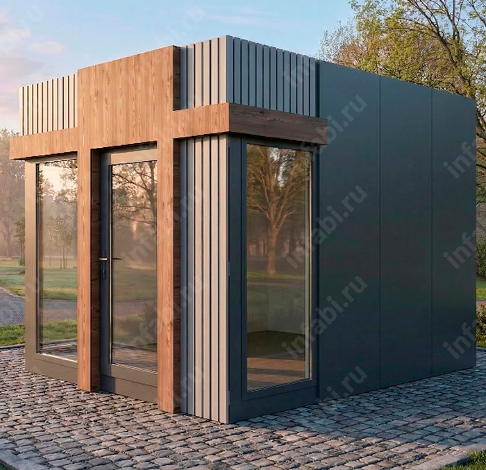 Модульный павильон Бытовая техника 3х4 м (тип 2)