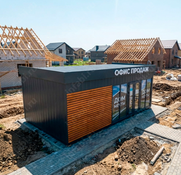 Модульный павильон 