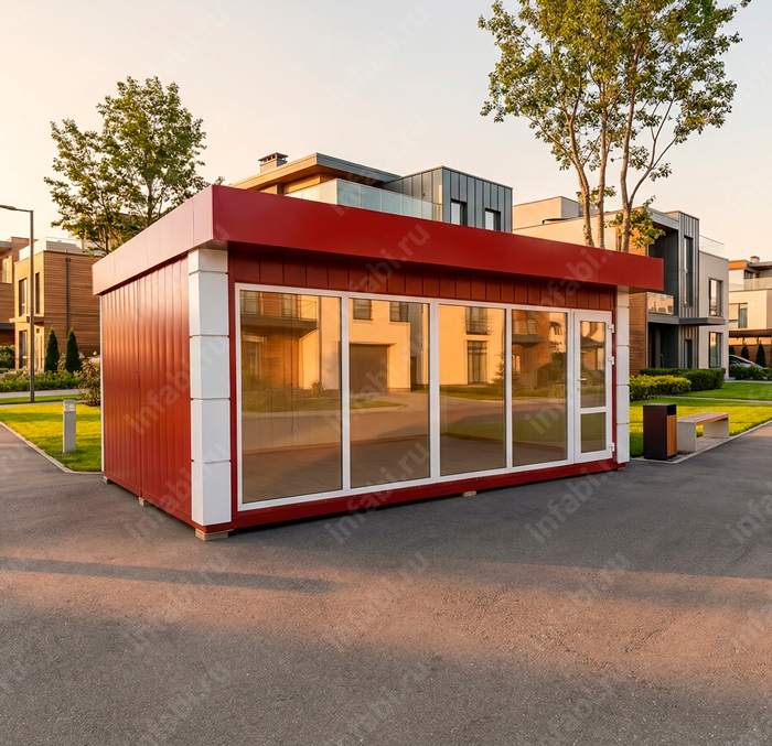 Модульный павильон 