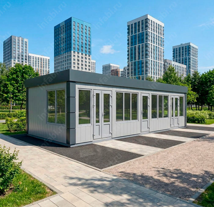 Модульный павильон 