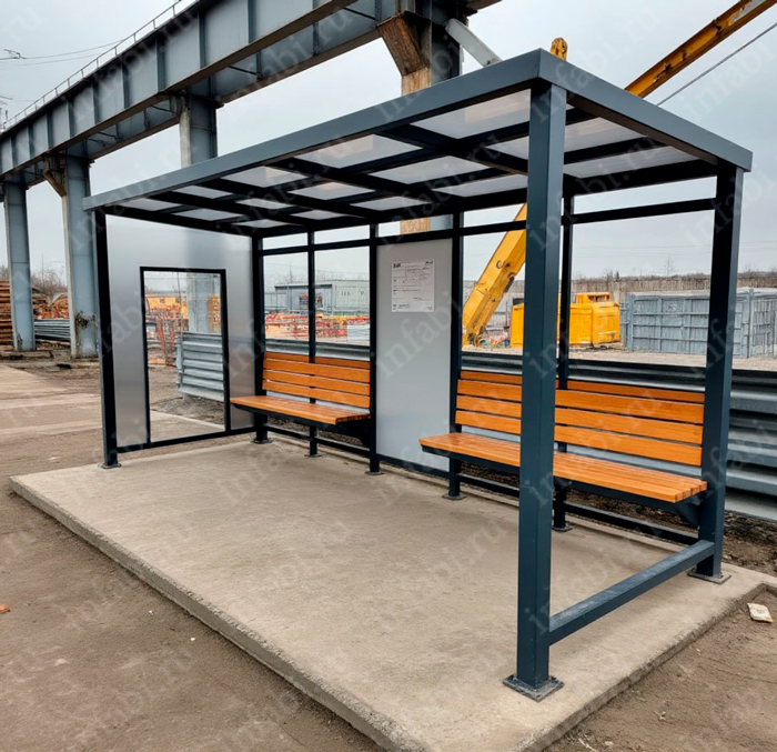 Павильон для курения КМ-16 (тип 2)