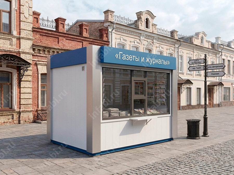 Фотография 2. Торговый киоск для шаурмы (тип 2)