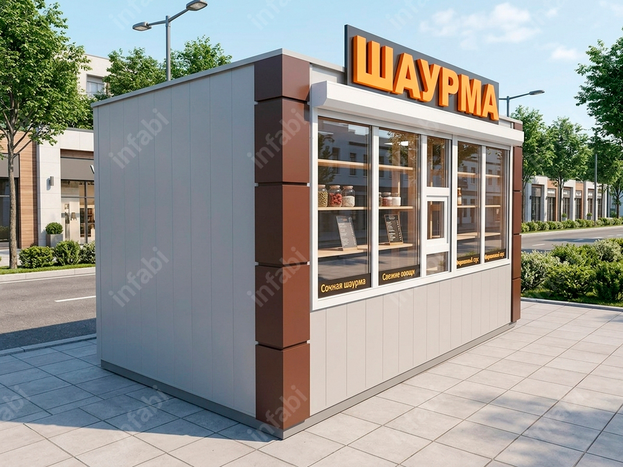 Фотография 2. Киоск для шаурмы (тип 1)