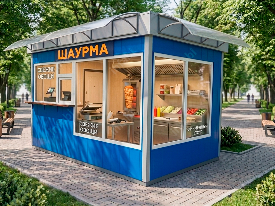 Фотография 2. Киоск для шаурмы (тип 5)