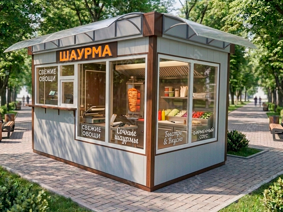 Фотография 3. Киоск для шаурмы (тип 5)