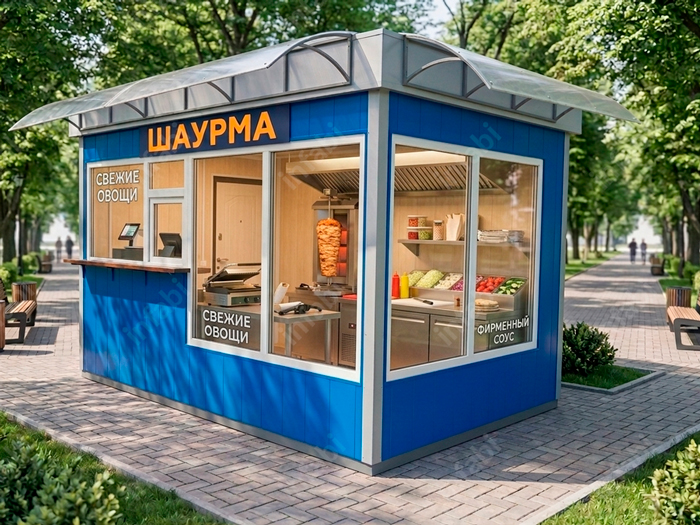 Киоск для шаурмы (тип 5)